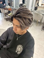 メンズサロン キング 心斎橋店(Men’s salon K!ng) ホワイトメッシュ/ツイスト/ツイスパ/パーマ/メンズ/眉毛/心斎橋