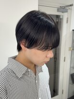 メンズペレ 渋谷(MEN'S PELE) MEN’S HAIR/ブルーブラック/フェザーパーマ/渋谷