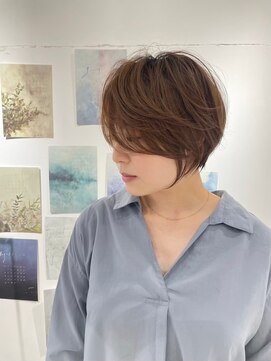 ジュベ 別府店(juve.) 別府ショートボブ顔まわりレイヤーカット髪質改善カラー20代30代