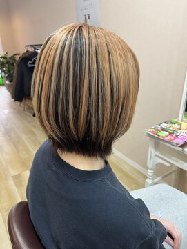 アンブレラカラー×ボブ