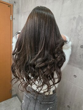 フォックス 四日市店(FOX) ヘアエクステ/巻き髪/レイヤーカット/ダークグレージュ