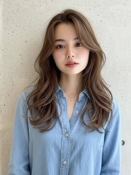 ミー 岡崎(mii) 【mii岡崎】立体ウェーブレイヤーミディ