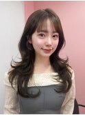 【LICCA 伊崎優李】韓国ヘア/レイヤーカット/前髪/姫カット