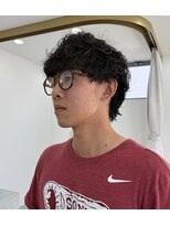 スヴニール(souvenir)&nbsp;メンズパーマ　メンズショート　シャドウパーマ