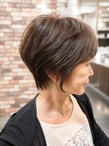 アクティフ(actif)&nbsp;お客様のリアルなショートヘアスタイル　60代【名古屋駅actif】