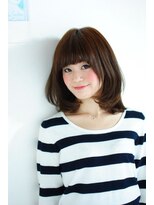 アンテレ ルミエールミントカラーの上品ふわミディ