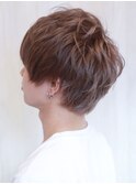 《Lian by Allure》 YOSHI  マッシュショート×ミルクベージュ