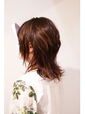 【coma中野】くびれウルフカットワンサイドショートブランジュ