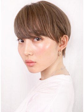 ヘアーメイク トレコローリ(hair make trecolori) 【trecolori 津田沼】長め前髪のマッシュショート