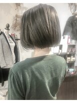 ヘアーアンドアトリエ マール(Hair&Atelier Marl)&nbsp;【Marl】ハイライト入りブラックグレージュカラー♪