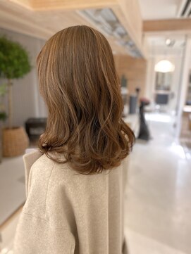 チョビー 銀座(chobii) 道村/アッシュブラウン/デジタルパーマ/オフィス/chobii銀座