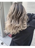 【REDEAL大宮】ハイライトメッシュ[エアータッチバレイヤージュ