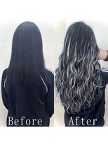 あるじゃんすー 静岡店&nbsp;ブラック×シルバー#シールエクステ#ホワイトグレージュ#静岡