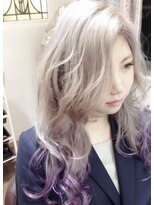 ヘアリゾートユア 新大久保店(hair resort YuA)&nbsp;ハイトーンレイヤーで魅せるドーリースタイル