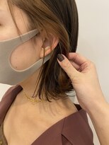 ウシワカマルイースト(ushiwakamaru East) ボブ×フェイスフレーミングカラー