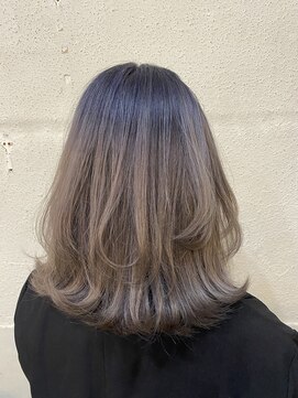 ボアップ 新居浜店(boappu) #グレージュ #グレー #ベージュ #ケアブリーチ #ハイトーン