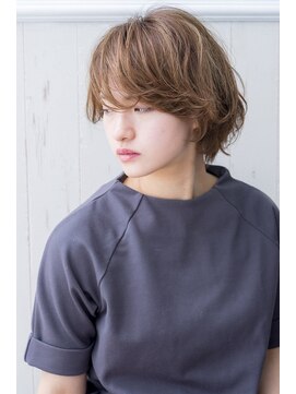 ノアエクレ 銀座(noah ecle) 【Noah銀座】ひし形シルエットエアリーショート