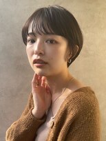 メゾンドイギー(MAISON de IGGY)&nbsp;シアーベージュ×ミニマムショート#ショコラアッシュ