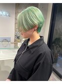 ミントグリーン/グリーンカラー/モード［表参道駅］