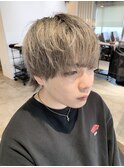 【kicca】シルバーカラー×マッシュウルフ