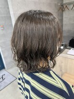 ピークス 千葉店(Peaks)&nbsp;コテ巻き風パーマ