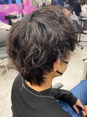 メンズカット 束感 ニュアンスパーマ