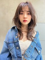 ケイト(kate) 【kate☆大宮】レイヤーウルフ×ナチュラルブラウン