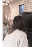balayage【pearl gray】