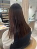 【サラサラ美髪】髪質改善ストレート+PPT トリートメント￥13000