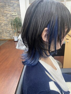 ルッカヘアガーデン 鶴ヶ島店 ウルフカット