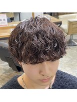 エル(EL by green)&nbsp;【RYUYA】マッシュ×波巻きツイストスパイラルミックスパーマ