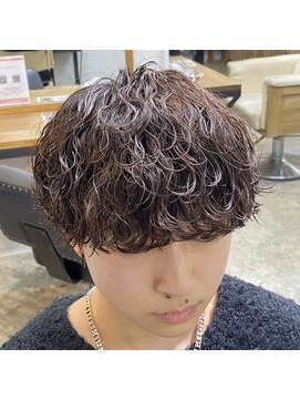 エル(EL by green) 【RYUYA】マッシュ×波巻きツイストスパイラルミックスパーマ