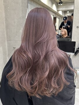 サイン 渋谷(SIGN) ザクザクレイヤーカット巻き方簡単ミディアムロング韓国表参道