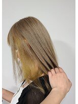 榮(Salon de 榮) イエローインナー×ブロンド