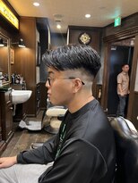 ヒロギンザ 横浜店(HIRO GINZA) 7:3フェードサイドパート