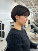 ▽マッシュショート/似合わせカットメルティーカラーフェミニン