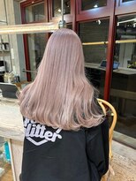 ヲタク(wotaku.)&nbsp;ピンクラベンダーハイトーンカラーダブルカラーケアブリーチ艶髪