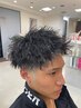 【増田龍也指名*メンズ】カット+波巻きパーマorツイストスパイラルパーマ