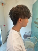 ロミー 本厚木(ROMMY.)&nbsp;マッシュパーマ/ハイトーンカラー/前髪パーマ