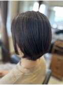 【ひし形ショートボブ】大人女子人気M3D艶髪ヘア