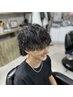 【動きのあるパーマがしたい方へ】メンズカット+スパイラルパーマ ￥12900