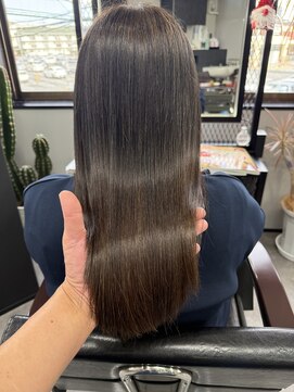 ヘアーラボ 樟葉(Hair Labo) 白髪ボカシ　ベージュ