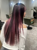 モニカ 栄店(MONIQA)&nbsp;ピンク × 黒 / アンブレラカラー