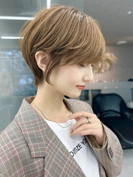 ロンドブルーム 天神大名店(Lond Bloom) 大人美人ショート/ショートカット/髪質改善/白髪ぼかし/30代40代