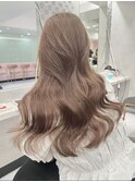 《石塚》ブリーチ1回で叶う☆ミルクティーほんのりピンク
