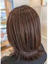 アン(an) 髪質改善プラチナカラー×ジンジャーグレージュ