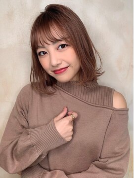 ニスル 町田店(NISURU) 暗めカラー/グランマッシュ/デザインカラー/フェイスフレーミン
