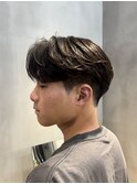 骨格補正カットのみでこの毛流れ◎