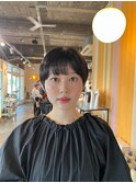 丸みベリーショート