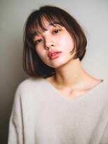 シェル 立川(shell) くびレイヤーエモージュグレージュカラーくびれショート【立川】